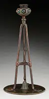 Tripod Candlestick by Tiffany Studios, sold Jun 2017