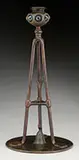 Tripod Candlestick by Tiffany Studios, sold Jun 2017