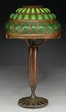Reticulated Table Lamp by Tiffany Studios, sold Jun 2017
