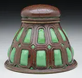 Reticulated Inkwell by Tiffany Studios, sold Jun 2017