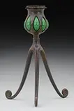 Reticulated Candlestick by Tiffany Studios, sold Jun 2017