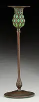 Reticulated Candlestick by Tiffany Studios, sold Jun 2017
