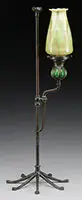 Adjustable Candle Lamp by Tiffany Studios, sold Jun 2017
