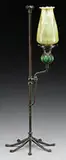 Adjustable Candle Lamp by Tiffany Studios, sold Jun 2017