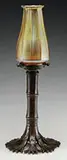 Bamboo Candle Holder by Tiffany Studios, sold Jun 2017