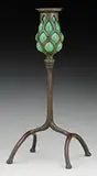 Reticulated Candlestick by Tiffany Studios, sold Jun 2017