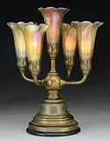 5-Light Lily Lamp by Tiffany Studios, sold Jun 2017