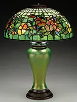 Pansy Table Lamp by Tiffany Studios, sold Jun 2017