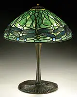 Dragonfly Table Lamp by Tiffany Studios, sold Jun 2017