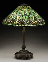 Arrowroot Table Lamp by Tiffany Studios, sold Jun 2017