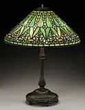 Arrowroot Table Lamp by Tiffany Studios, sold Jun 2017
