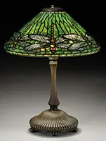 Dragonfly Table Lamp by Tiffany Studios, sold Jun 2017