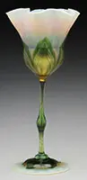 Flower Form Vase by Tiffany Studios, sold Jun 2017