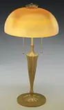 Gold Favrile Table Lamp by Tiffany Studios, sold Jun 2017
