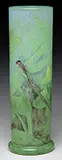 Dragonfly Cameo Vase by Daum, sold Jun 2017
