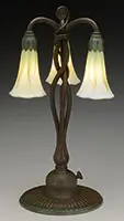 3-Light Lily Lamp by Tiffany Studios, sold Jun 2017