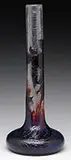 Cristallerie Wheel Carved Spider Vase by Galle, sold Jun 2017