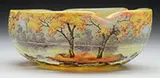 Daum, Autumn Scene Bowl