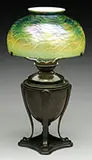 Junior Size Damascene Lamp by Tiffany Studios, sold Jun 2017