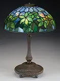 Woodbine Table Lamp by Tiffany Studios, sold Jun 2017