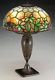 Woodbine Table Lamp by Tiffany Studios, sold Jun 2017