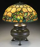 Woodbine Table Lamp by Tiffany Studios, sold Jun 2017