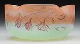 Daum, Fuchsia Cameo Bowl