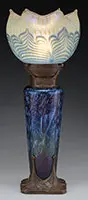 /Gurschner Table Lamp by Loetz, sold Jun 2017