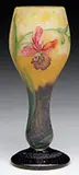 Daum, Orchid Cabinet Vase