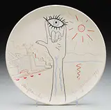 Jean Cocteau, Limited Edition Pottery Charger