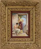 Kpm, Plaque of Classical Scene by Wagner