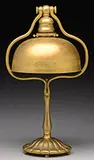 Tiffany Studios, Gold Doré Desk Lamp