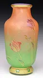 Daum, Cameo Tulip Vase