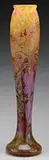 Daum, Monumental Bleeding Heart Vase