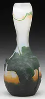 Mold Blown Vase by Daum, sold Dec 2017
