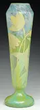 Daum, Tulip Cameo Glass Vase