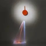 Pipilotti Rist, Eye Pot, 2006, cast iron pot and digital projector with video on continuous loop
