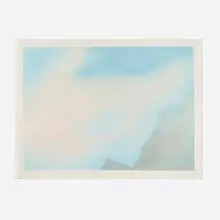Joe Goode, Untitled (Torn Cloud D), 1973, watercolor on Strathmore