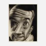 Jim Shaw, Distorted Face #3