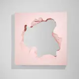 Snarkitecture, Broken Square Mirror (Pink)