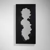 Snarkitecture, Broken Square Mirror (Black)