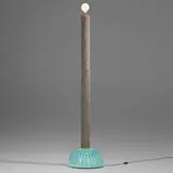 Jonathan Trayte, Loma Lamp, 2018, painted bronze, stainless steel, plaster