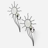 André Dubreuil, Soleil sconces, pair