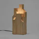Michael Lewis, Table lamp, c. 1983, glazed stoneware