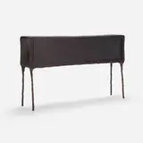 Valentin Loellmann, Cabinet, 2014, charred oak, copper-plated steel