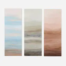 Calico, Panels, set of three, 2015, digital print on linen