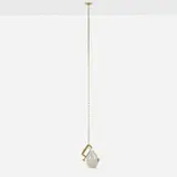 Lindsey Adelman, Clamp light, 2016, hand-blown glass, patinated steel