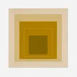 Josef Albers, WLS XVI (from the White Line Squares Series II), 1966, lithograph in colors on Arches Cover