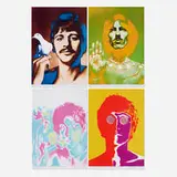 Richard Avedon, The Beatles posters (set of four), 1967, offset lithograph in colors