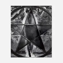 Clarence John Loughlin, Star of the Night, 1957, vintage ferrotyped gelatin silver print